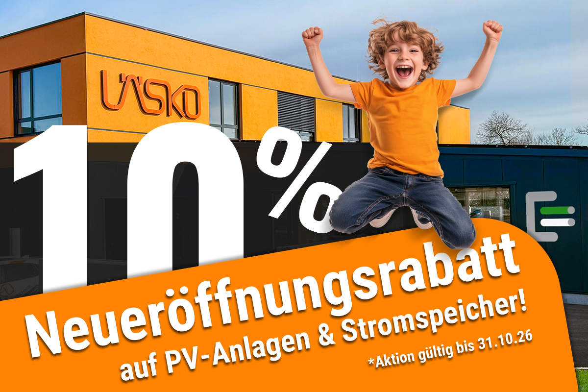 Neueröffnungsrabatt